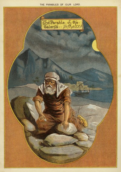 The Parables of Christ: The Parable of the Bags of Gold by English School