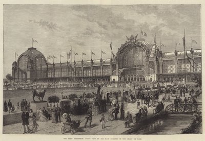 The Paris Exhibition, Front View of the Main Building in the Champ de Mars by English School