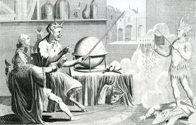 The Parliament Dissolved, or the Devil Turned Fortune Teller, engraved by G. Terry by English School