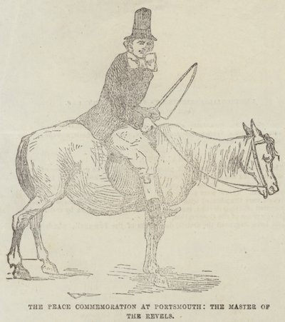 The Peace Commemoration at Portsmouth, the Master of the Revels by English School