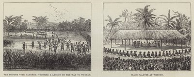 The Peace Palaver at Whydah by English School