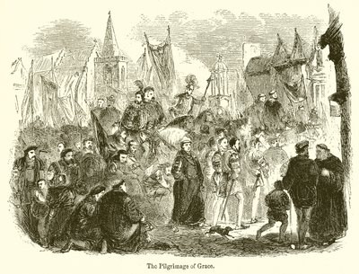 The Pilgrimage of Grace by English School