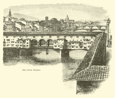 The Ponte Vecchio by English School