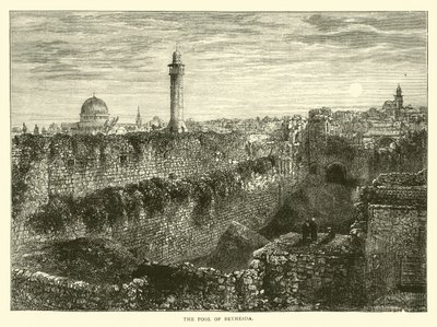 The Pool of Bethesda by English School