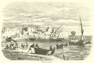 The Port of Tyre by English School