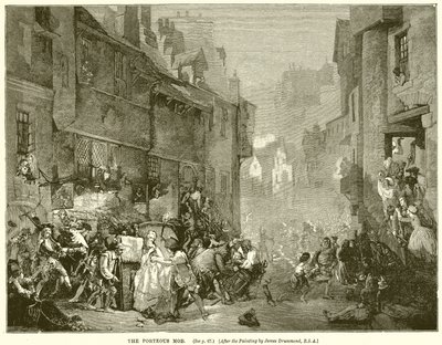 The Porteous Mob by English School