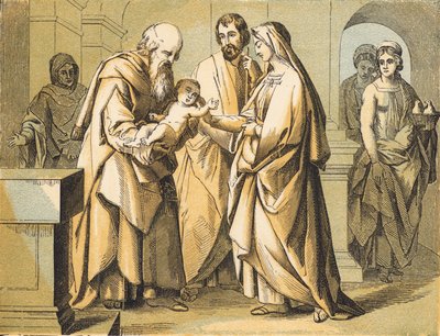 The Presentation in the Temple by English School