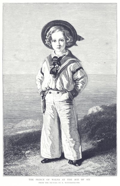 The Prince of Wales at the Age of Six by English School