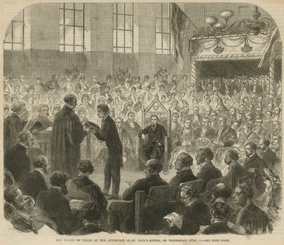 The Prince of Wales at the Apposition of St Paul