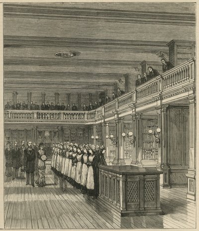 The Prince of Wales Opening the New Buildings at St Bartholomew