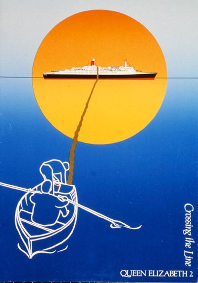 The Queen Elizabeth II Crossing the Line by English School