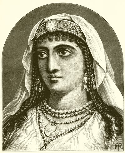 The Queen of Sheba by English School
