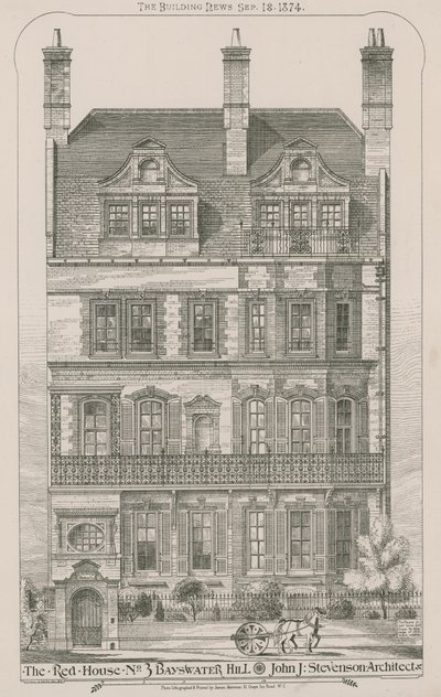 The Red House, 3 Bayswater Hill by English School