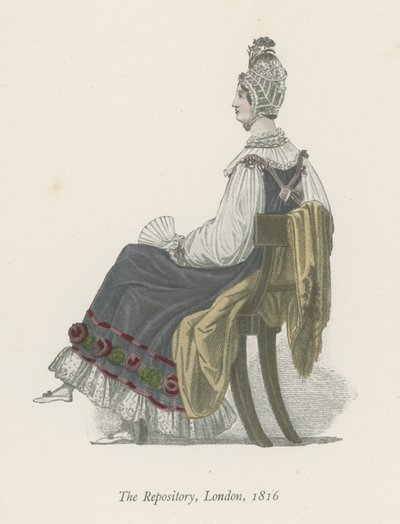 The Repository, London, 1816 by English School