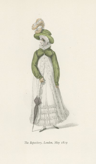 The Repository, London, May 1819 by English School