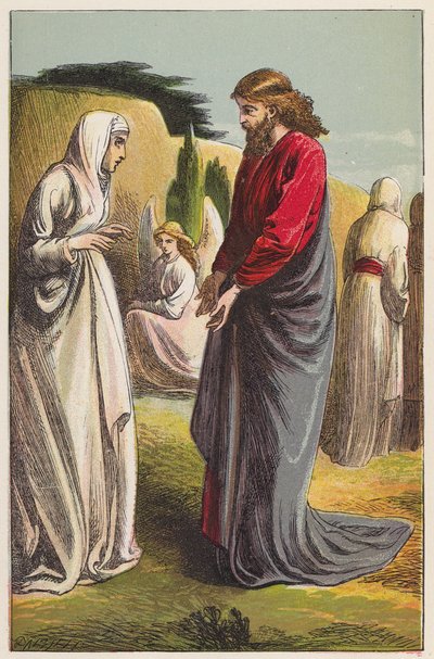 The Resurrection and the Life by English School