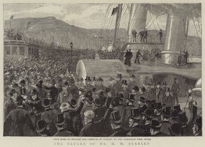 The Return of Mr H M Stanley by English School