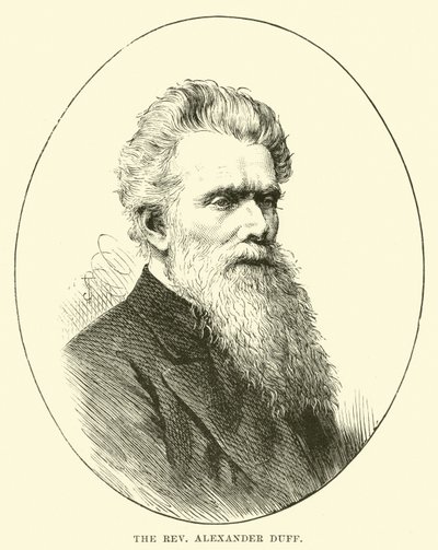 The Reverend Alexander Duff by English School
