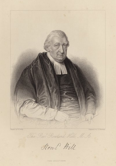 The Reverend Rowland Hill by English School