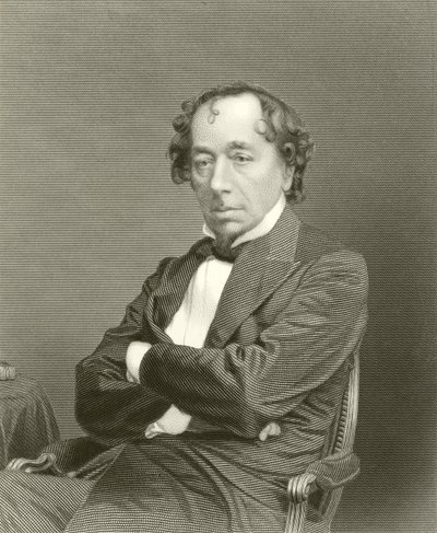 The Right Hon Benjamin Disraeli by English School