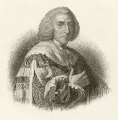 The Right Hon William Pitt, Earl of Chatham by English School