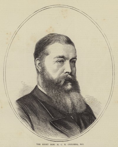 The Right Honourable H C E Childers, MP by English School