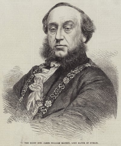 The Right Honourable James William Mackey, Lord Mayor of Dublin by English School