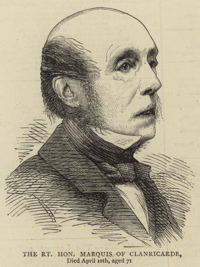 The Right Honourable Marquis of Clanricarde by English School