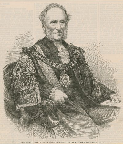The Right Honourable Warren Stormes Hales, the New Lord Mayor of London by English School