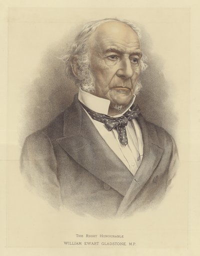 The Right Honourable William Ewart Gladstone by English School