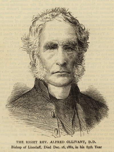 The Right Reverend Alfred Ollivant, DD by English School