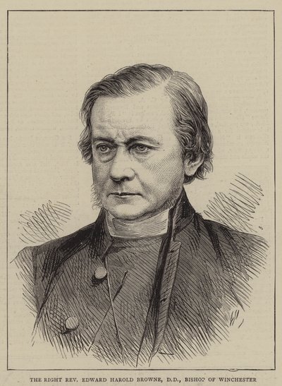 The Right Reverend Edward Harold Browne, DD, Bishop of Winchester by English School