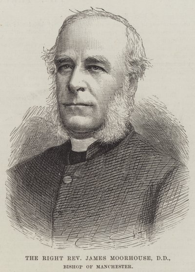 The Right Reverend James Moorhouse, DD, Bishop of Manchester by English School