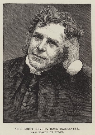 The Right Reverend W Boyd Carpenter, New Bishop of Ripon by English School