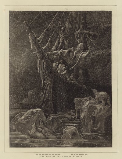 The Rime of the Ancient Mariner by English School
