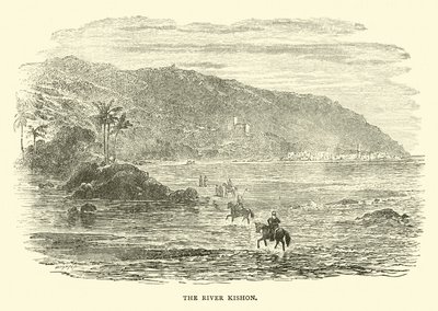 The River Kishon by English School