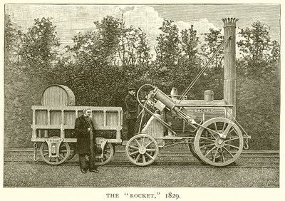 The Rocket, 1829 by English School