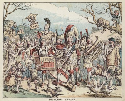 The Romans in Britain by English School