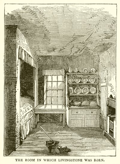 The Room in which Livingstone was Born by English School