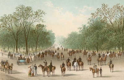 The Row--Hyde Park by English School