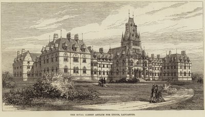 The Royal Albert Asylum for Idiots, Lancaster by English School