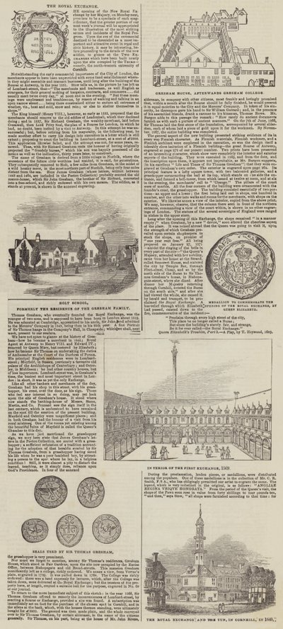 The Royal Exchange by English School