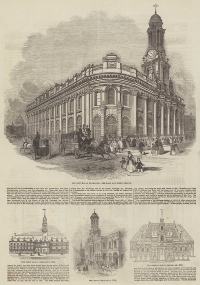 The Royal Exchange by English School