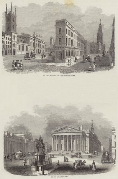 The Royal Exchange by English School