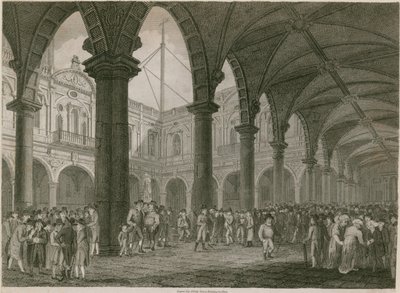 The Royal Exchange, London by English School