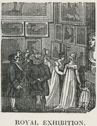 The Royal Exhibition by English School