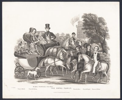 The Royal Family by English School