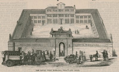 The Royal Free Hospital, Grays Inn Road, London by English School