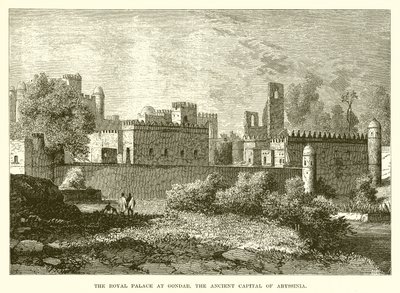 The Royal Palace at Gondar, the Ancient Capital of Abyssinia by English School