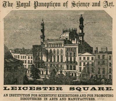 The Royal Panopticon of Science and Art, Leicester Square, London by English School